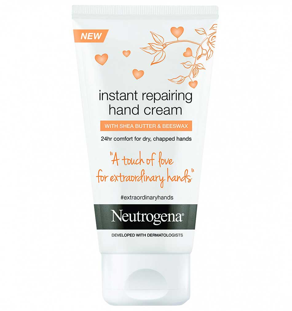 Neutrogena Instant Repairing Hand Cream With Shea Butter Beeswax