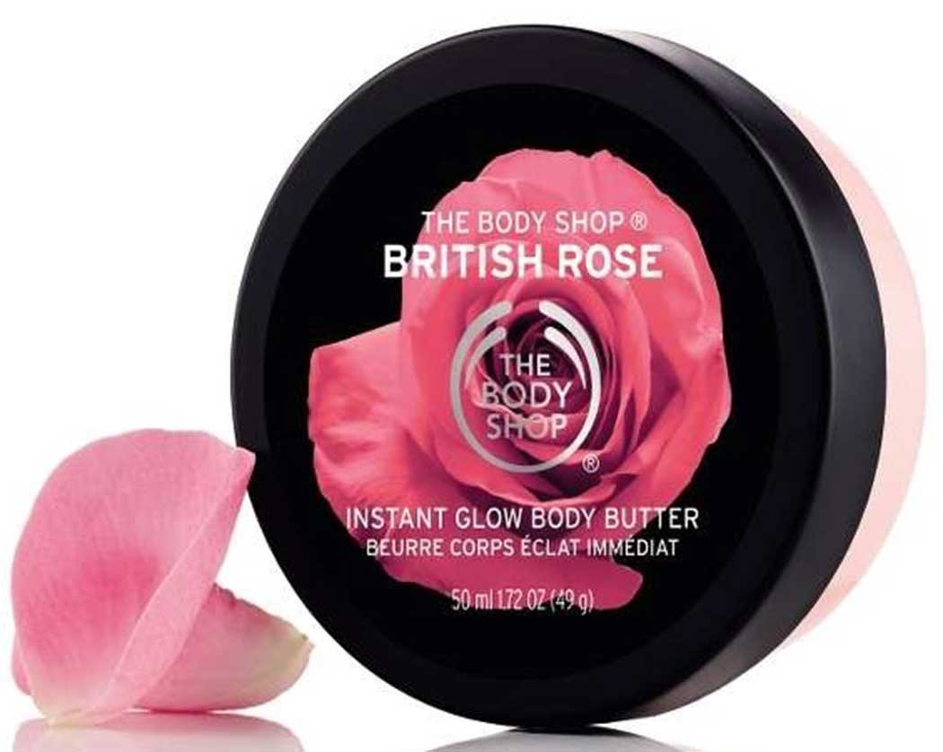 vriendelijk woonadres Integreren The Body Shop British Rose Instant Glow Body Butter 50ml