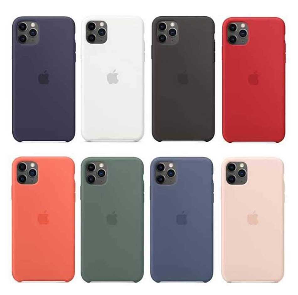 Luxury Silicone Case Back Cover for iPhone 11, 11Pro, 11 Pro Max