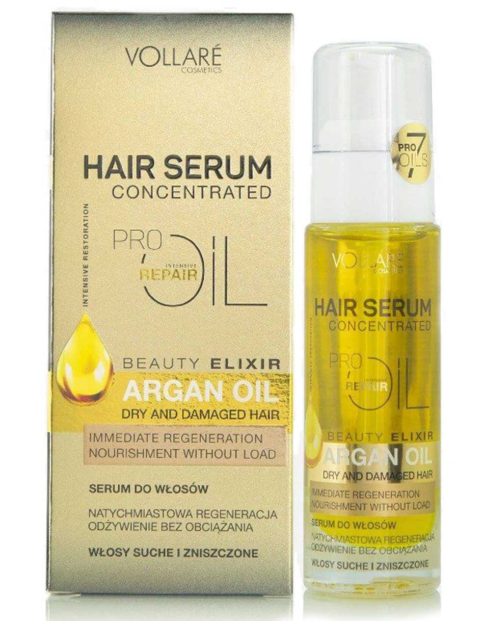 Vollare Argan Oil Concentrated Hair Serum For Dry & Damaged Hair 30ml - Hair  Care Products