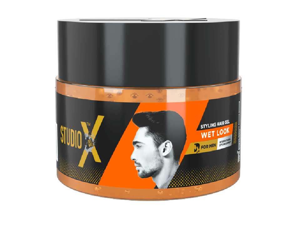Studio X Styling Wet Look Hair Gel for Men 100ml -Hair Styling Appliances