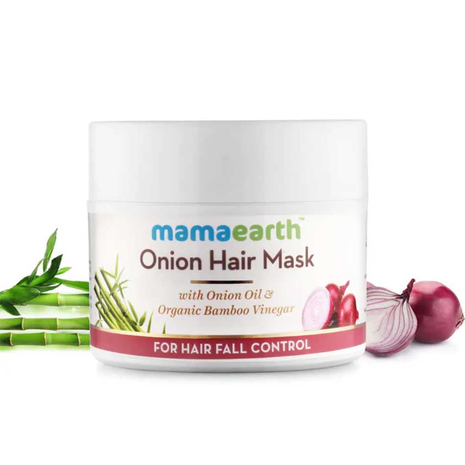 Mamaearth Onion Hair Mask for Hair Fall Control 200ml