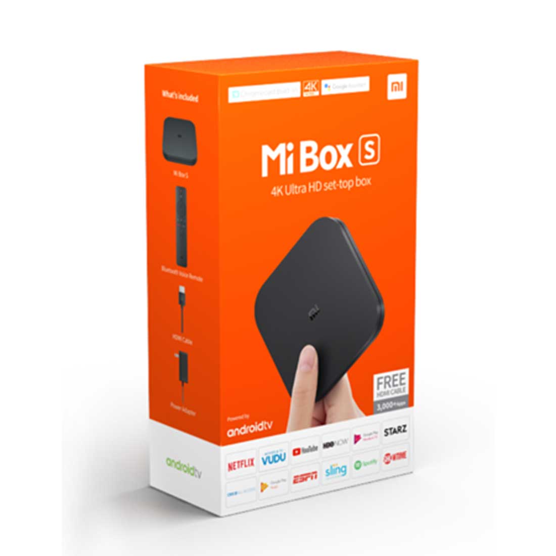 Xiaomi Mi Box S 4K HDR Android TV with Google Assistant