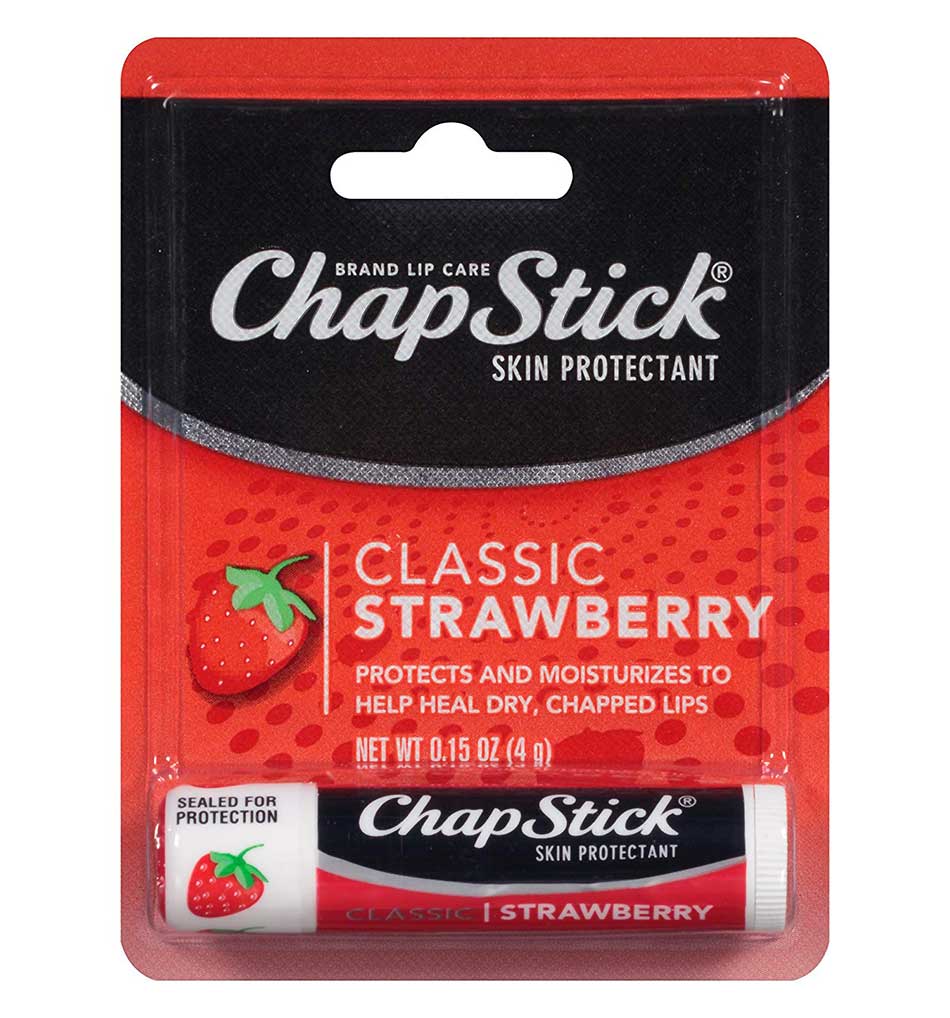 ChapStick Classic Strawberry Flavor Lip Balm 4g