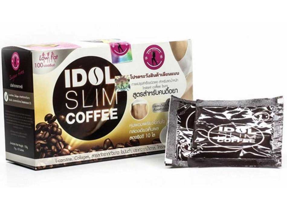 Idol Slim Coffee Weight Loss Diet Drink Slimming 10 Sachet