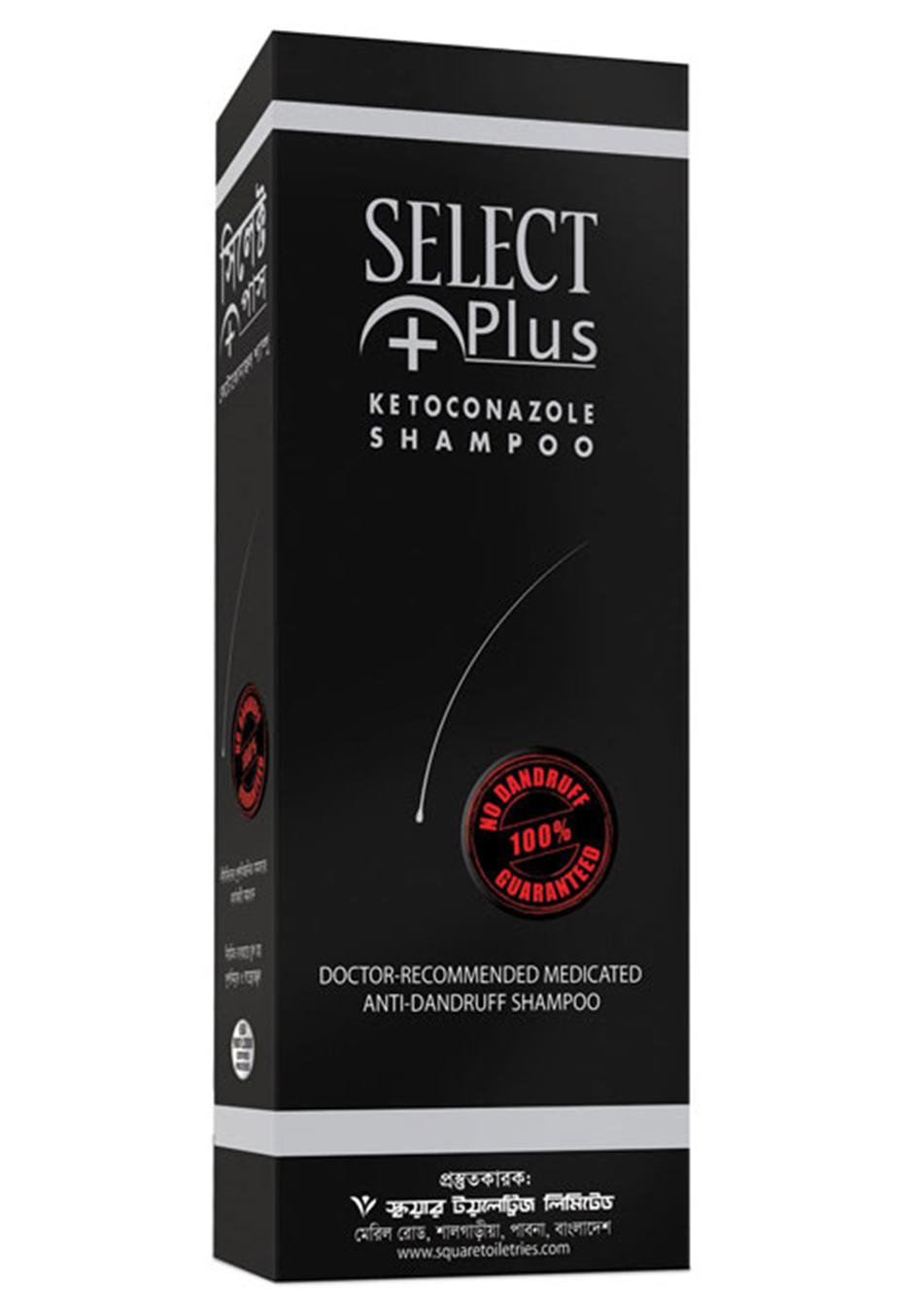 Select Plus Ketoconazole Shampoo 75ml Shampoos