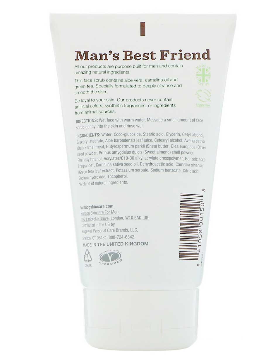 Bulldog Original Face Scrub For Men 125ml Face Body Scrubs