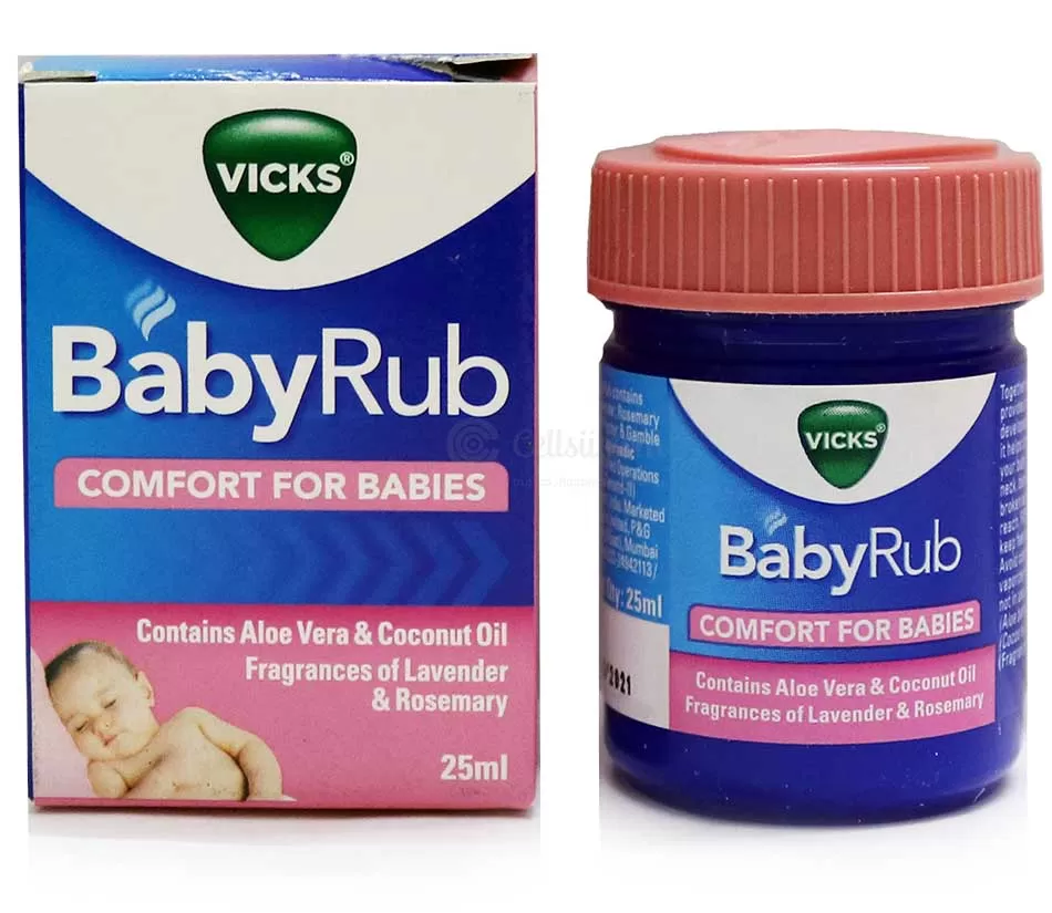 Vicks Baby Rub Comfort for Babies 25ml