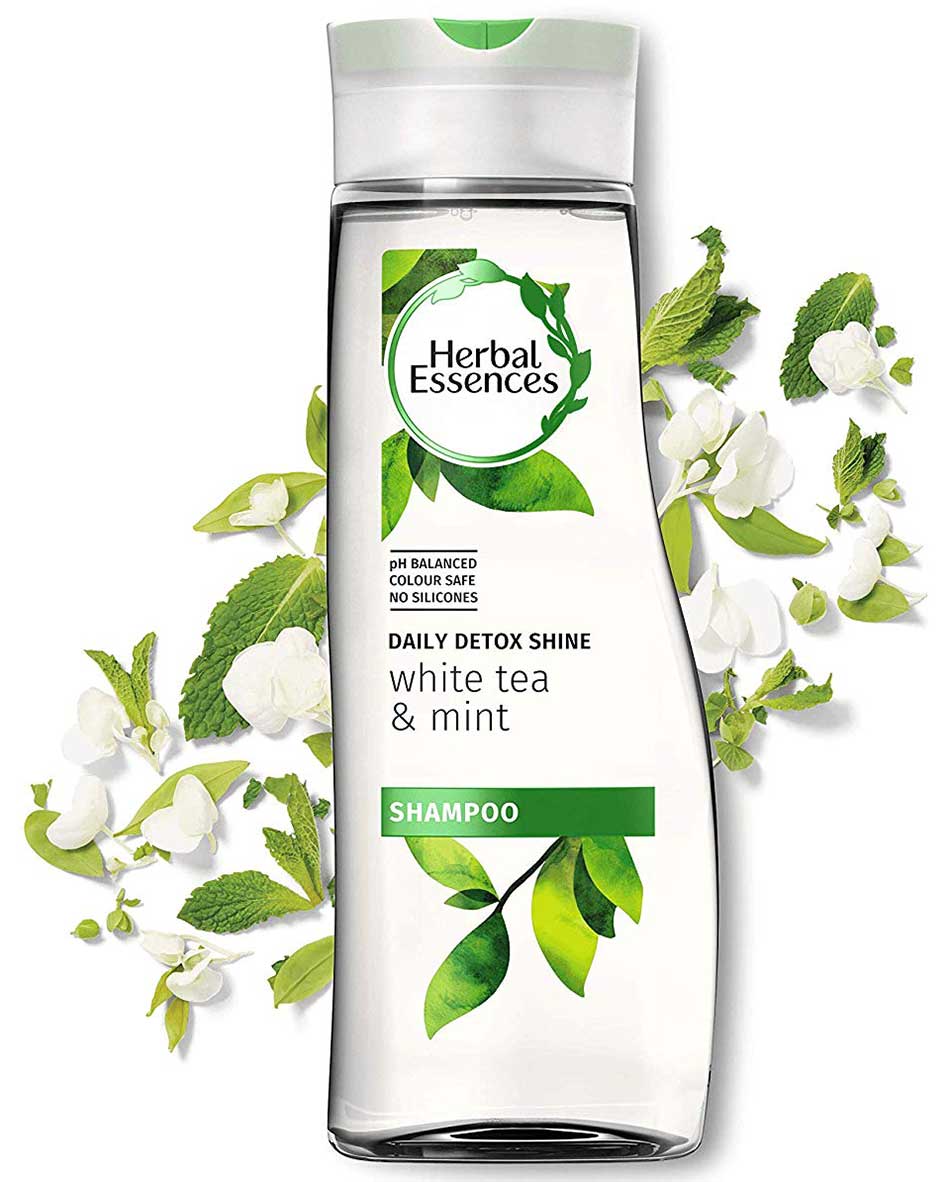 Herbal Essences Daily Detox Shine White Tea & Mint Shampoo 400ml
