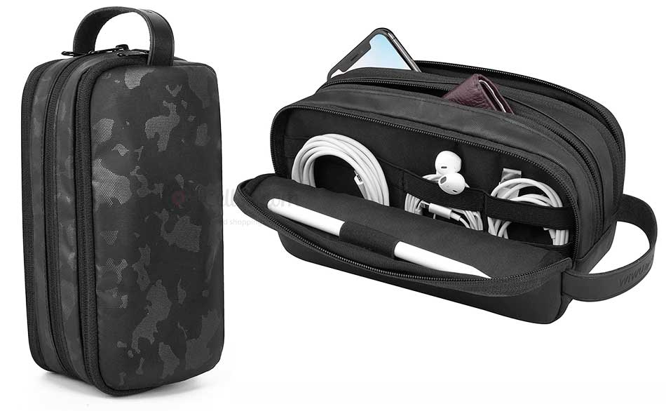 WiWU Electronic Travelling Carry Pouch Storage Bag Travel Bags