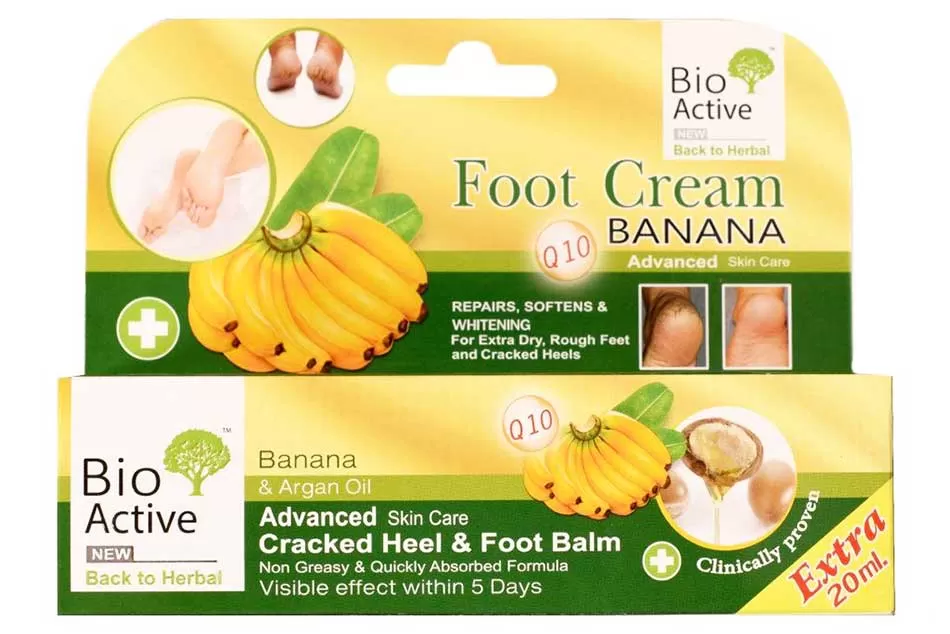 Bio Active Banana & Argan Oil Cracked Heel & Foot Balm 30ml