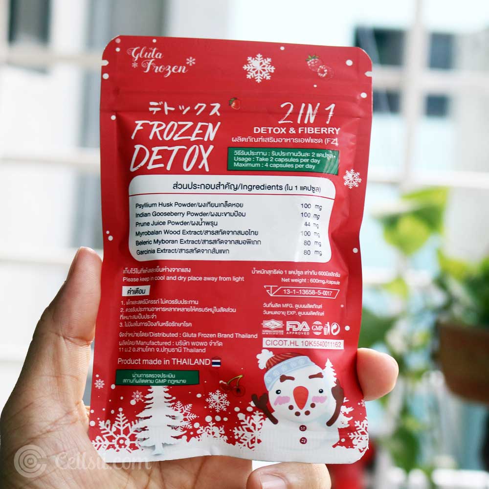 Frozen detox side effects