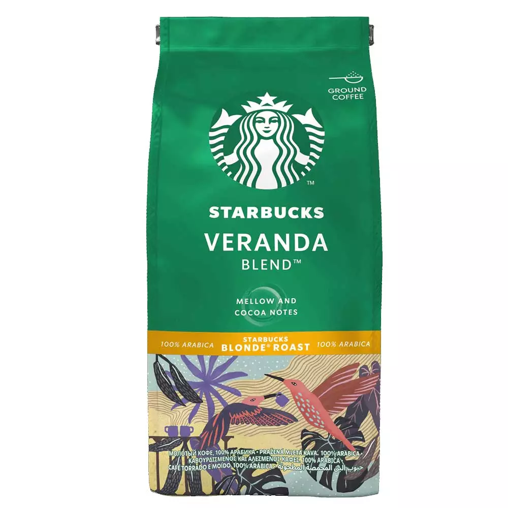 Starbucks Veranda Blend Blonde Roast Ground Coffee 200g