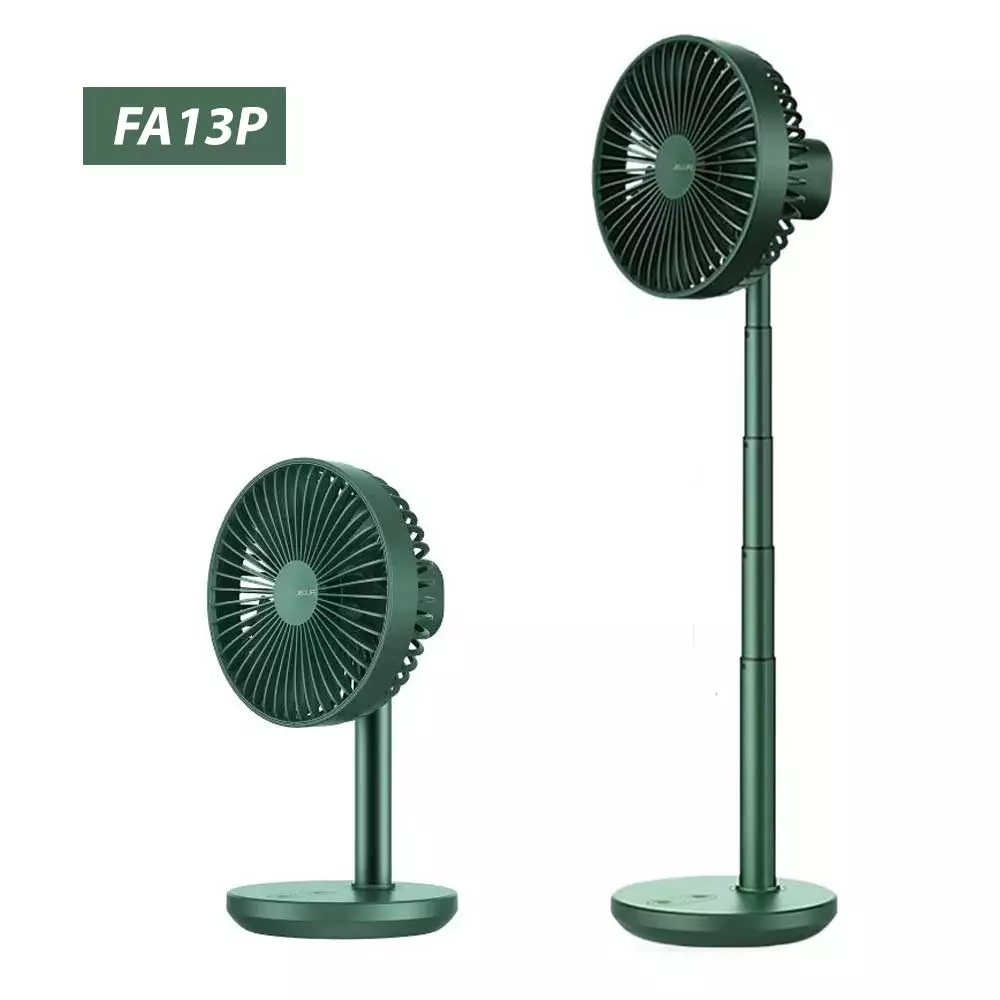 Jisulife FA13P Oscillating Extendable 8000mAh Cordless Rechargeable Desk Fan