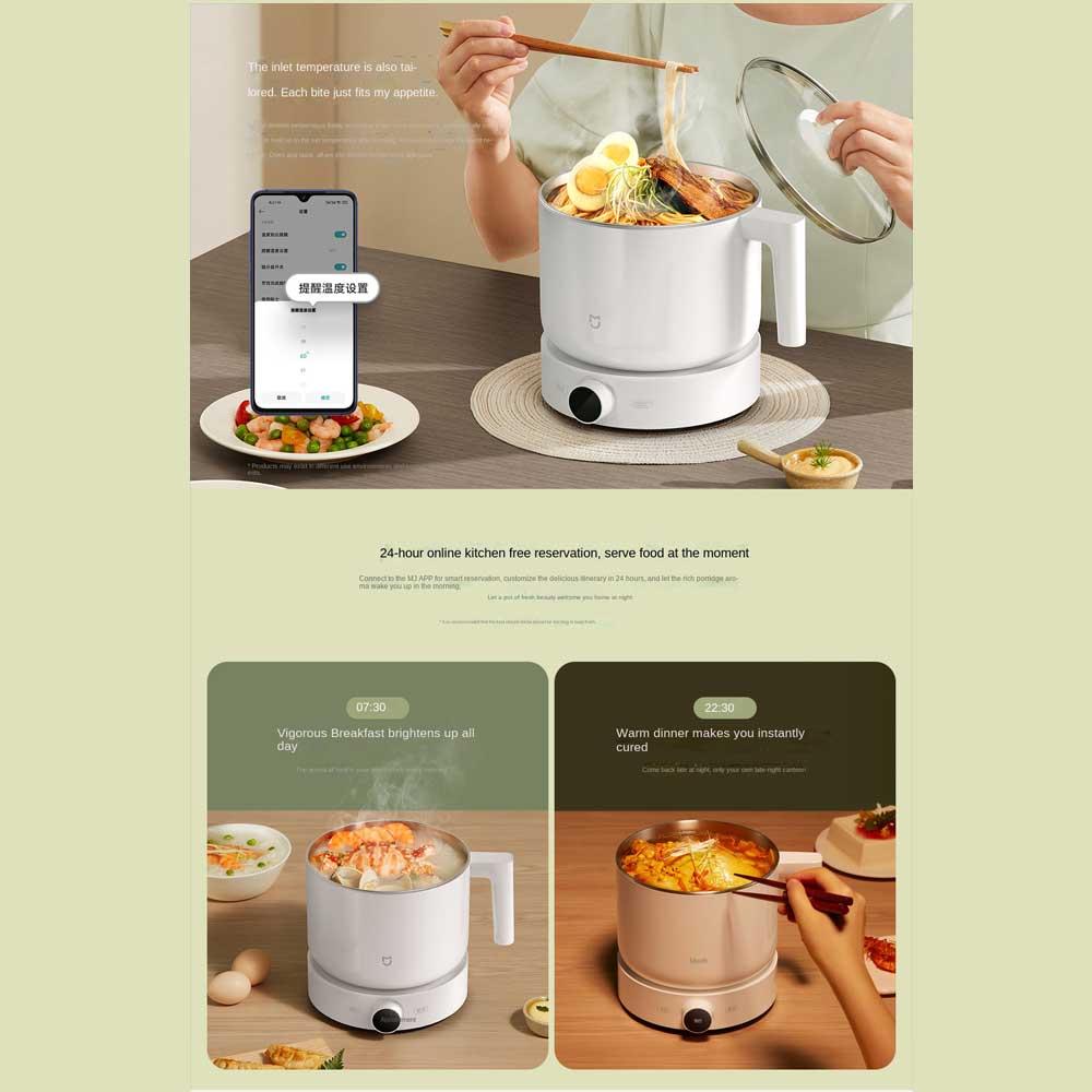 Wholesale Xiaomi Mijia Smart Electric Pressure Cooker 5L APP Control Instant  One-Touch Pressure Pot Rice Cooker/Steamer/Slow Cooker 220V From  m.