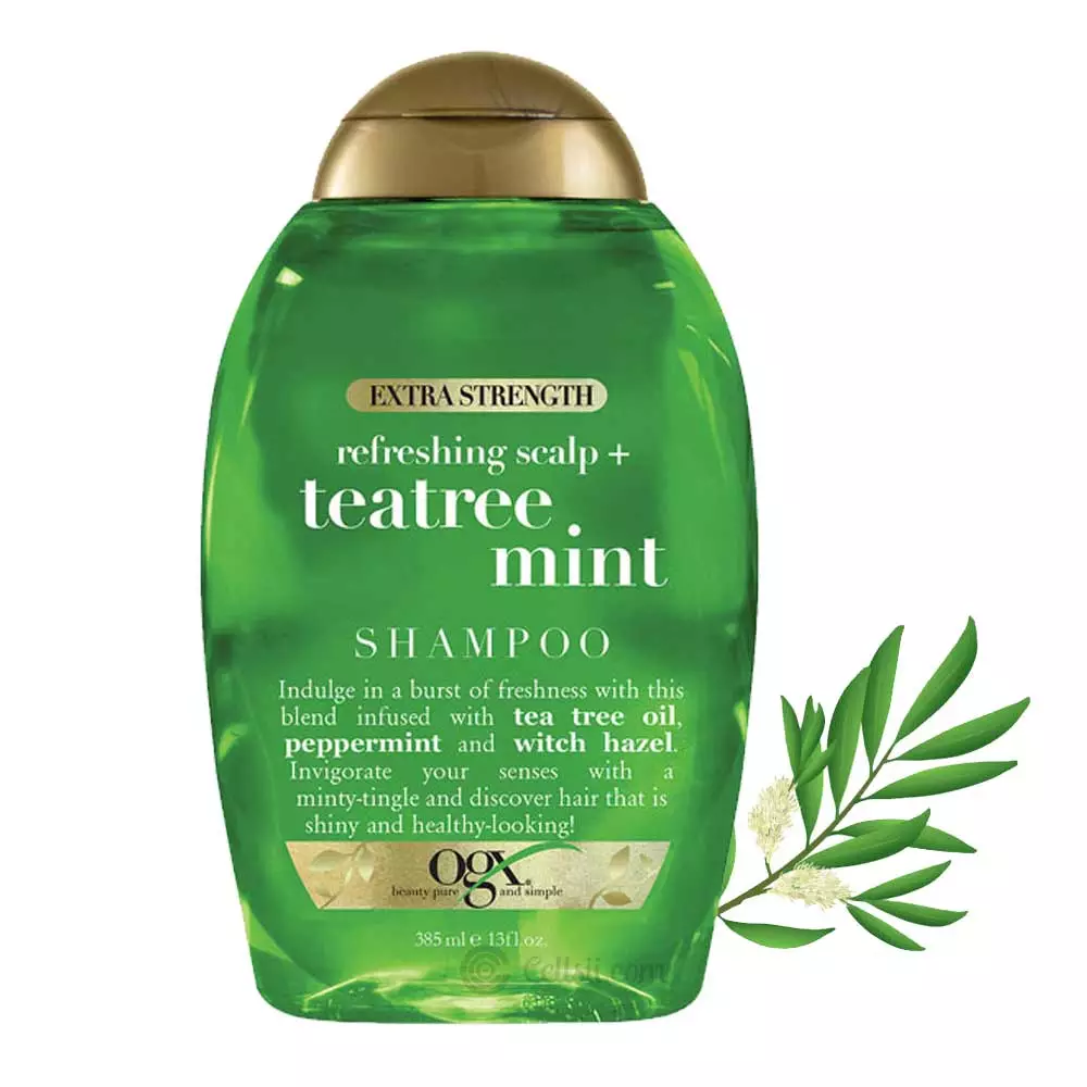 OGX Refreshing Scalp + Tea Tree Mint Shampoo 385ml