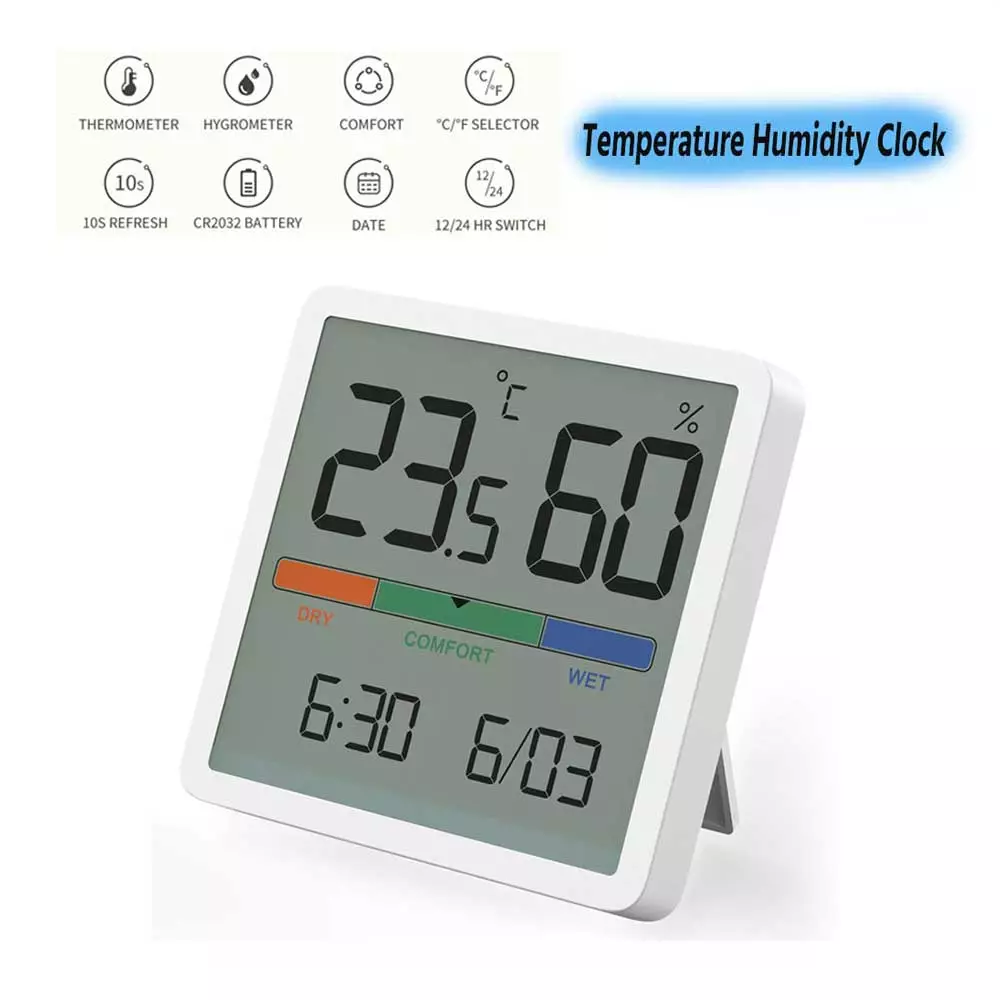 Xiaomi Youpin Miiiw WiFi Temperature Sensor Humidity Clock