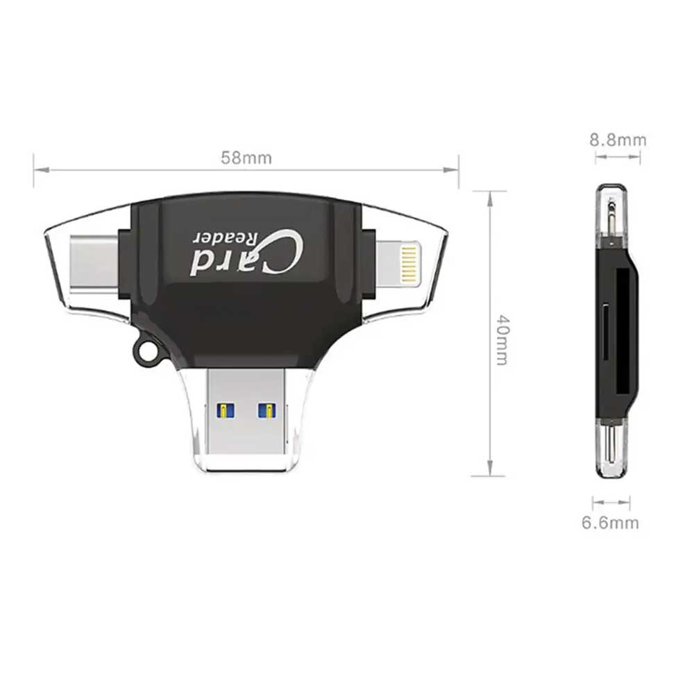 4 in 1 Card Reader – Premierity