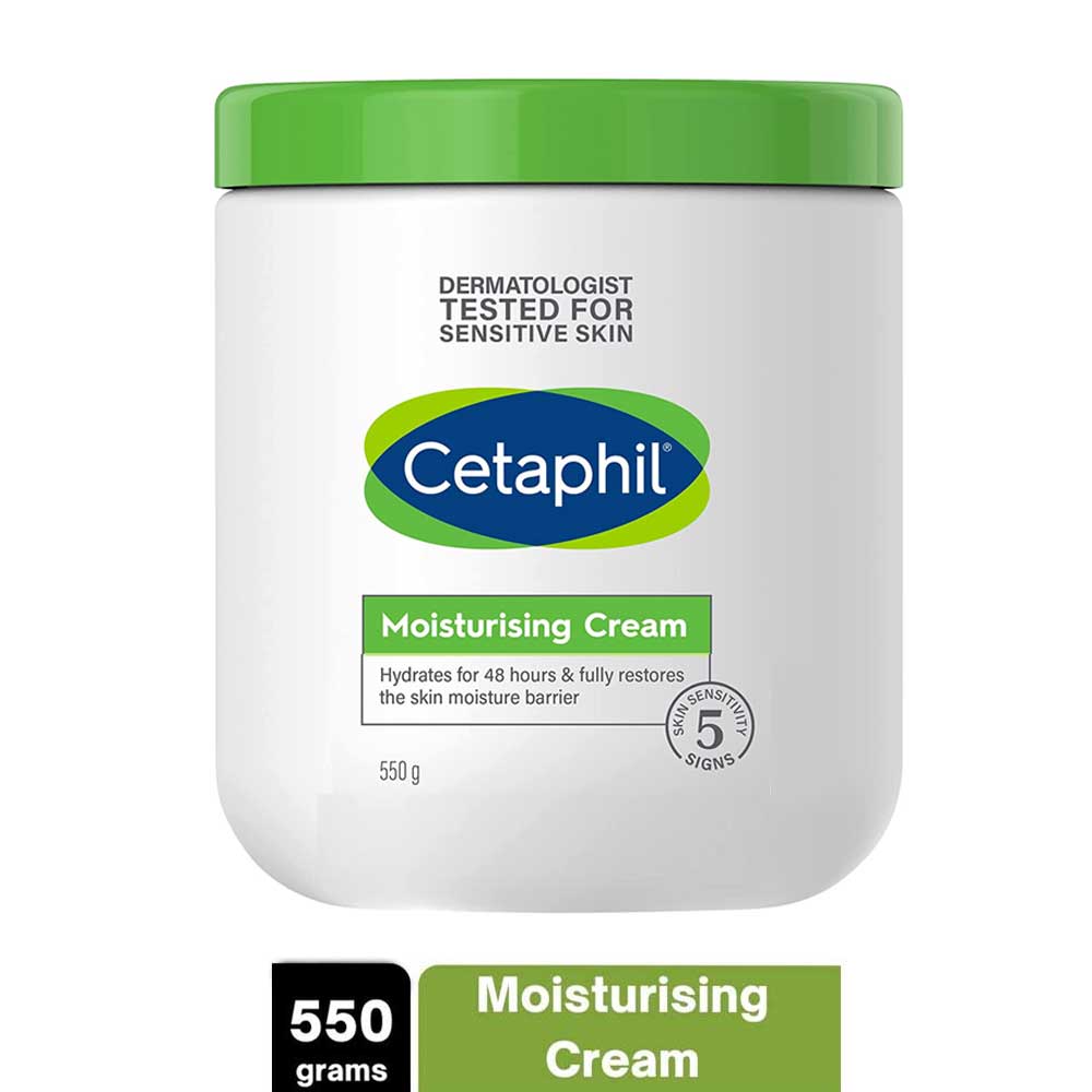 Cetaphil Dry to Very Dry Sensitive Skin Moisturising Cream 550g