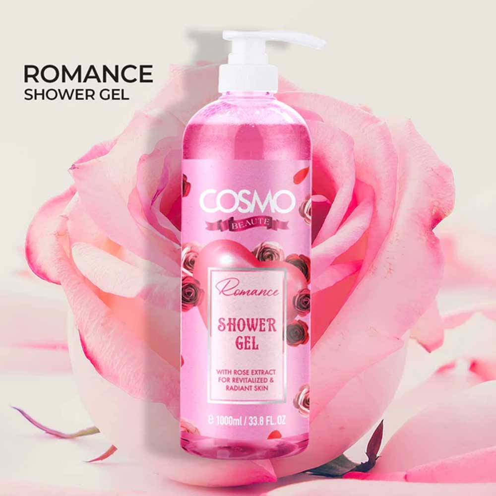 Cosmo Beaute Romance Rose Extract Shower Gel 1000ml