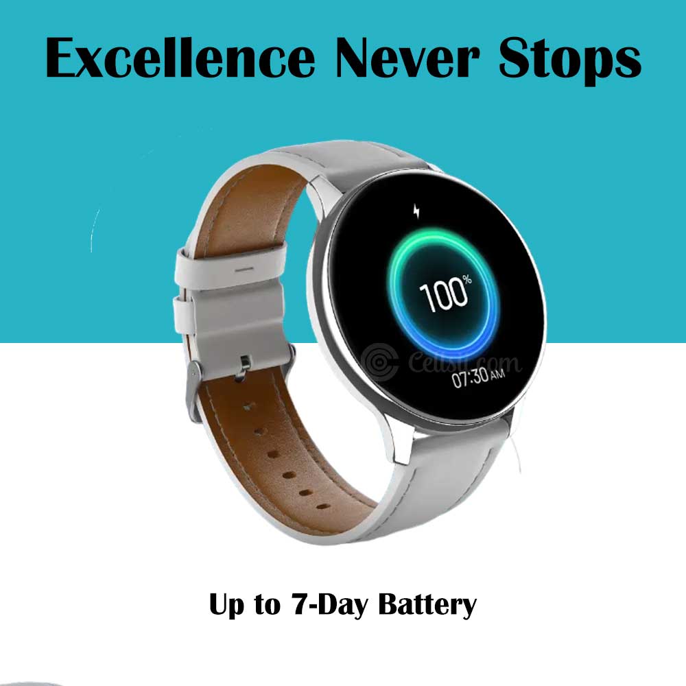 NoiseFit Vortex Plus AMOLED Display Smart Watch