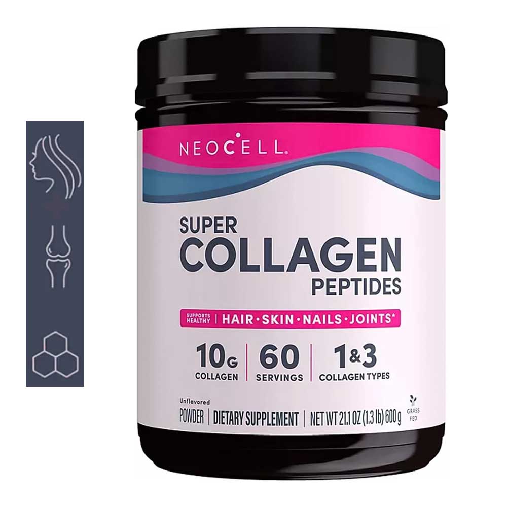 NeoCell Super Collagen Peptides Unflavored Powder 600g