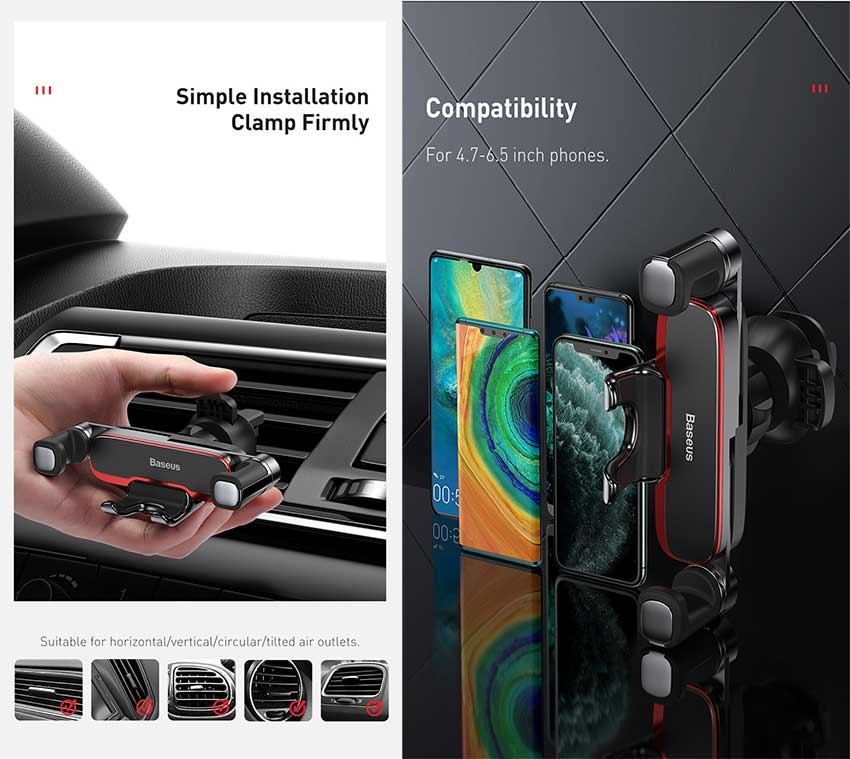 Baseus-Lateral-Gravity-Car-Mount-Holder-