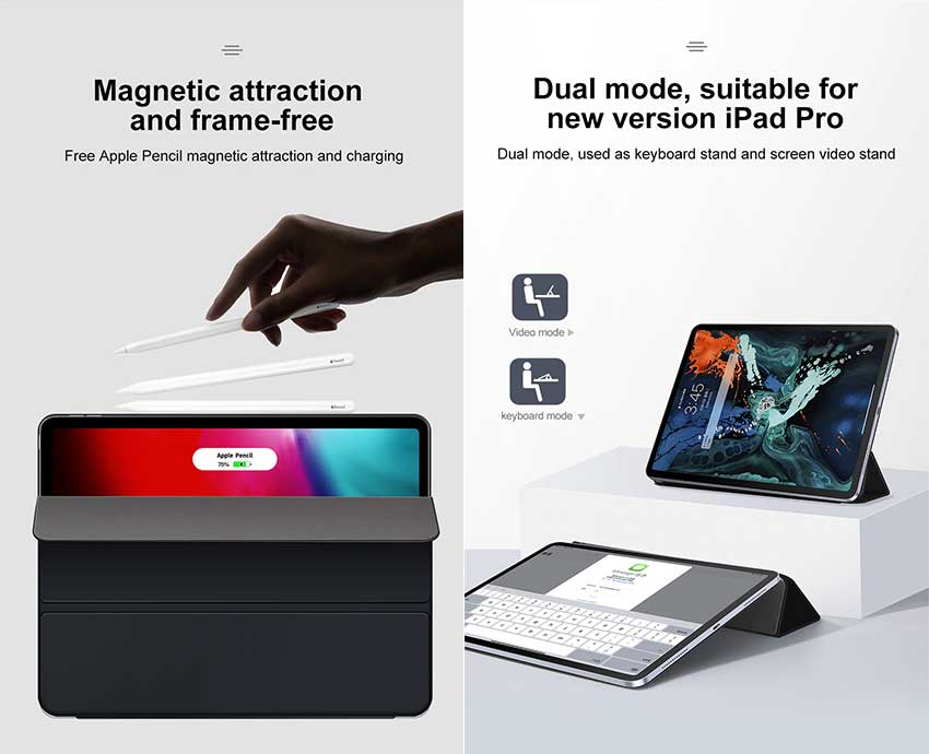 Baseus-Folio-Smart-Magnetic-Case-iPad-Pr