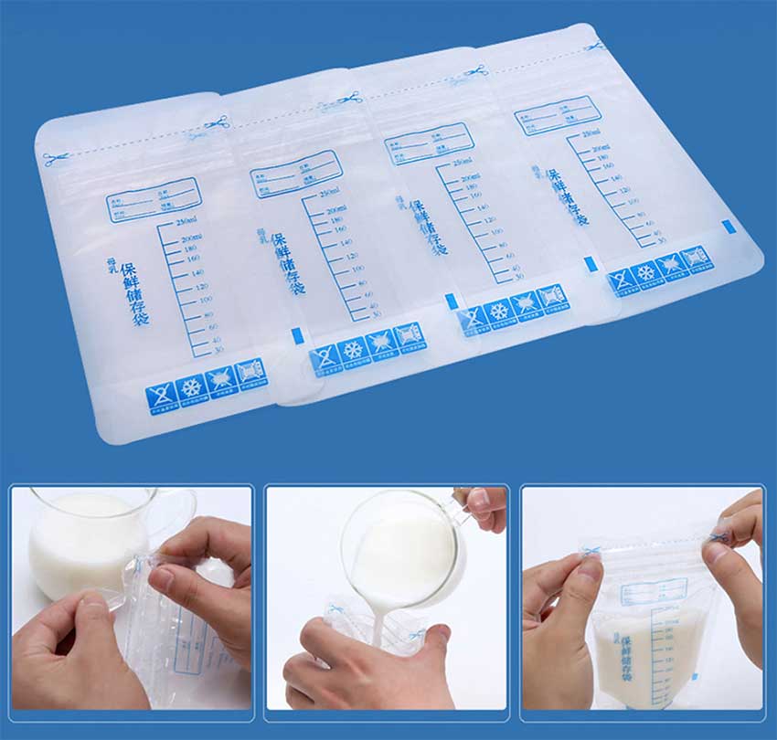 Breast-Milk-Safe-Storage-Bag-20Pcs-250ml