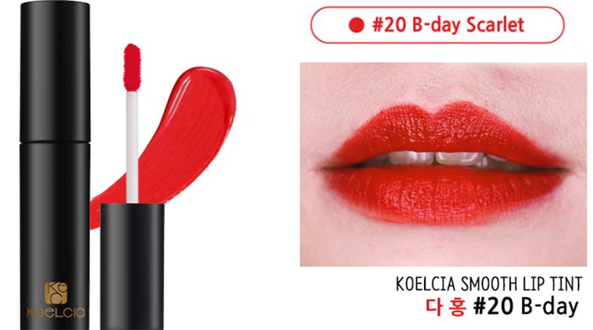 Koelcia-Smooth-20-B-Day-Scarlet-Lip-Tint
