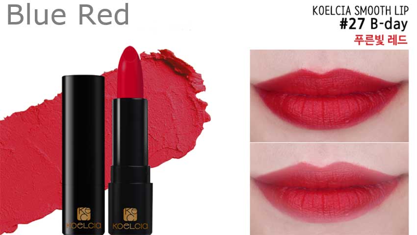 Koelcia-Smooth-27-B-day-Blue-Red-Lipstic