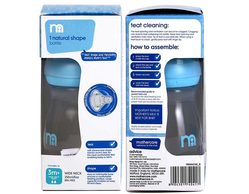 Mothercare-Baby-Wide-Neck-Feeding-Bottle