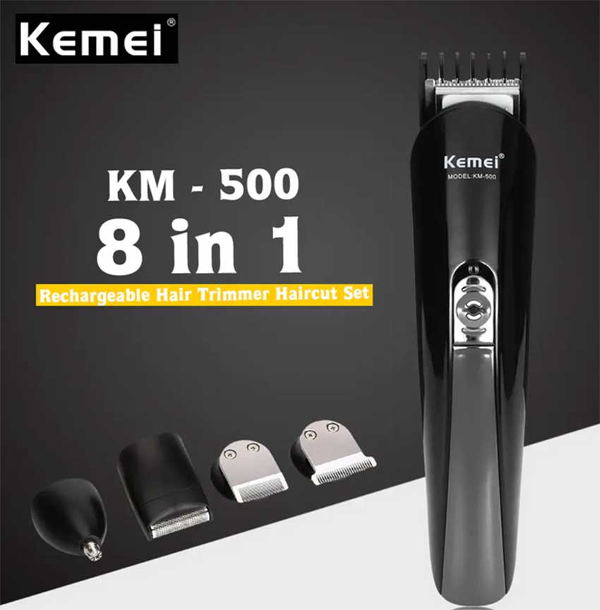 Kemei-KM---500-8-in-1-Electric-Hair-Trim