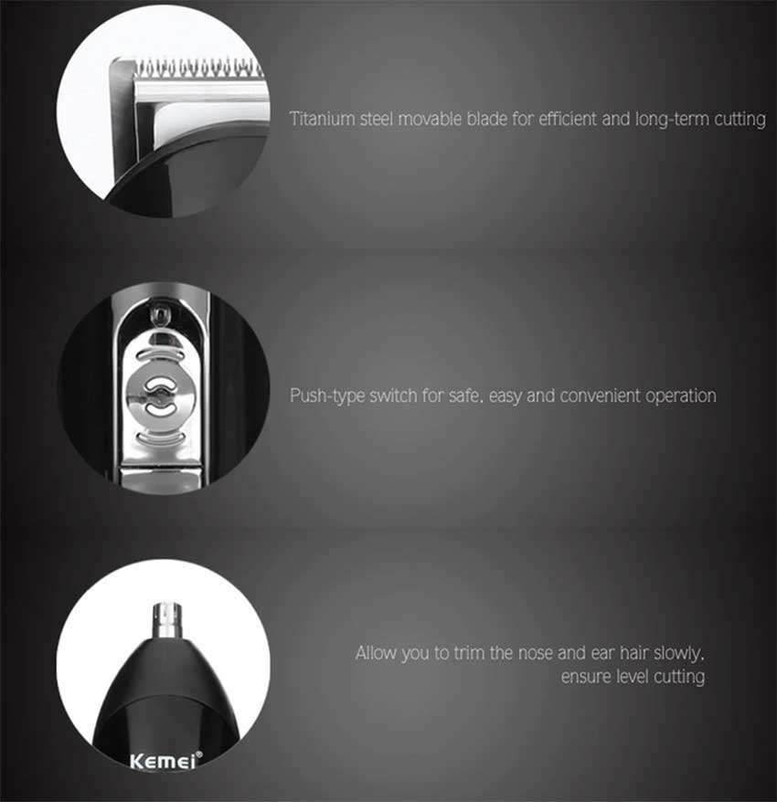 Kemei-KM---500-8-in-1-Electric-Hair-Trim