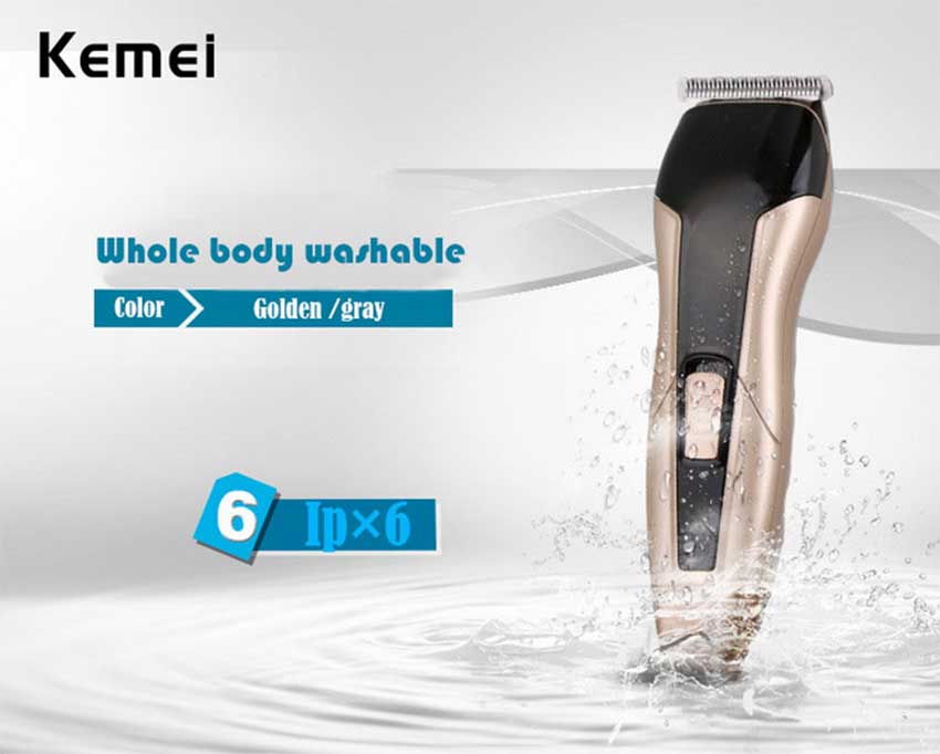Kemei-KM-5015-Washable-Beard-Hair-Trimme