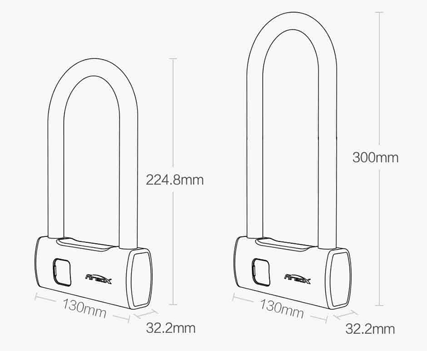 Xiaomi-AreoX-U8-Smart-Fingerprint-U-lock