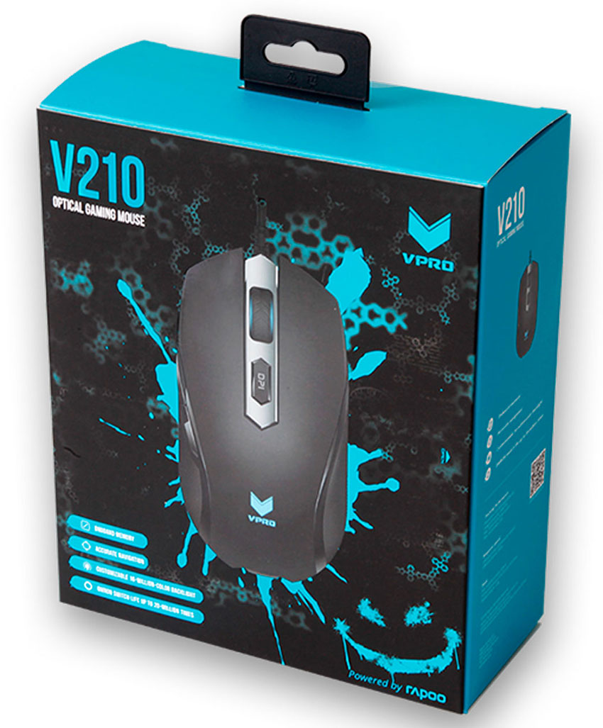 Rapoo-V210-VPRO-Black-RGB-Optical-Gaming