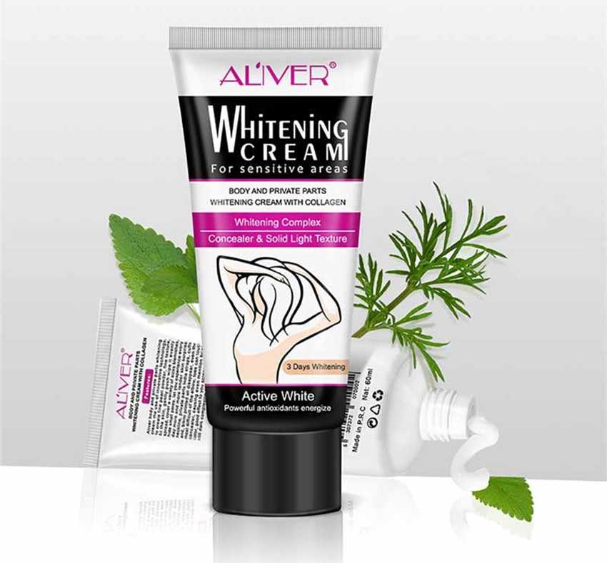 Aliver-Whitening-Cream-for-Sensitive-Are