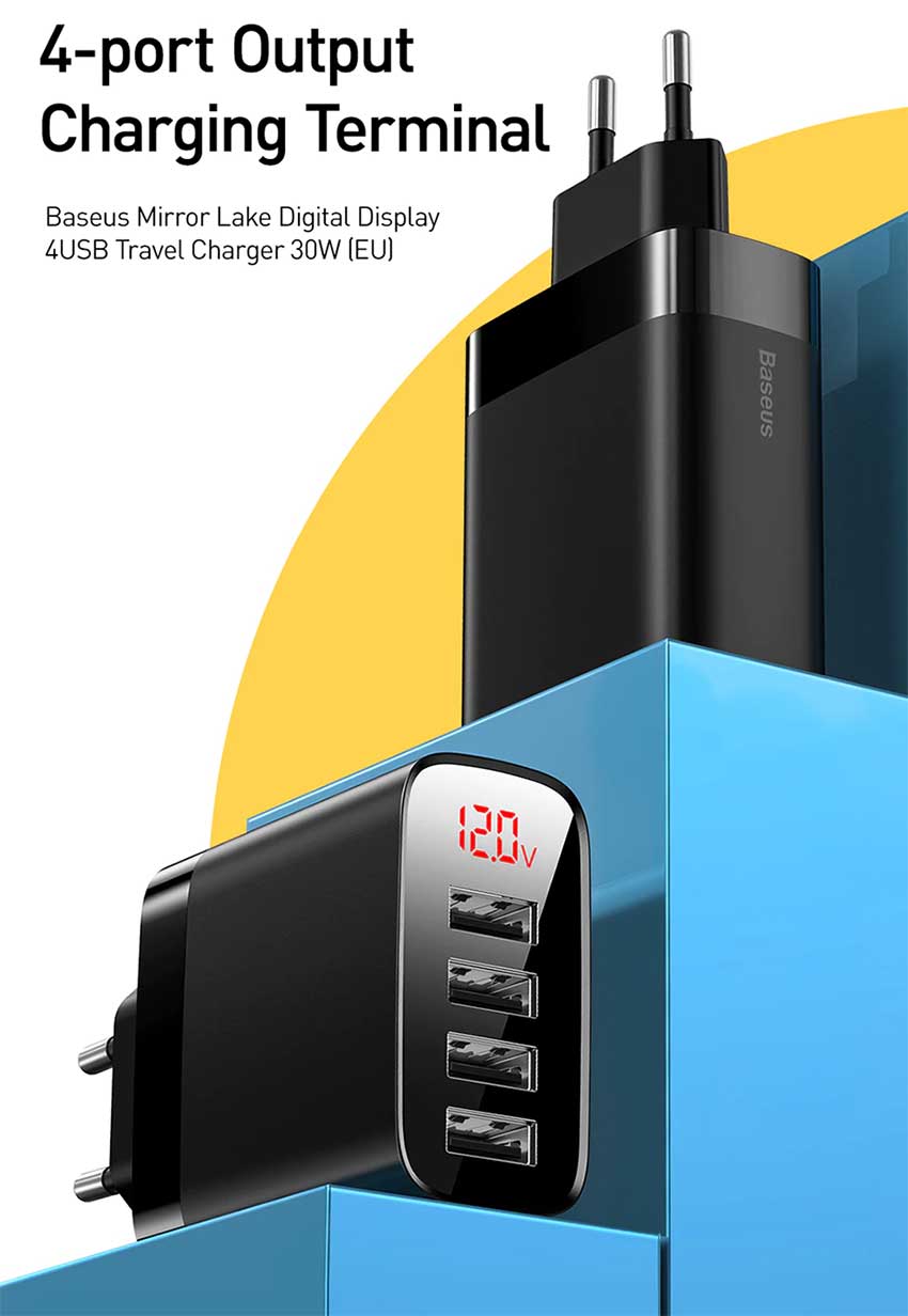 Baseus-4-Ports-30W-Digital-Display-USB-P