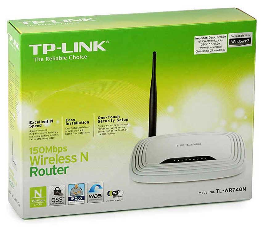 Rainbow curriculum Inspect TP-link TL-WR740N Wireless Router - Buy in Bangladesh