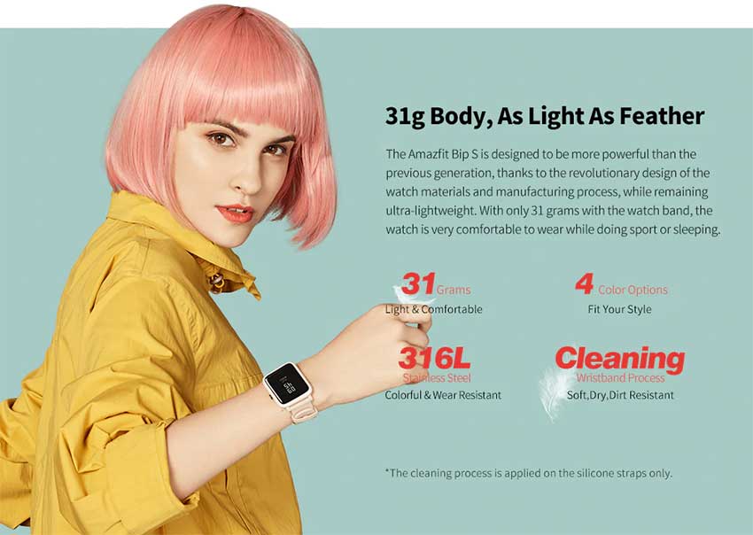 Xiaomi-Amazfit-Bip-S-Waterproof-Smart-Wa