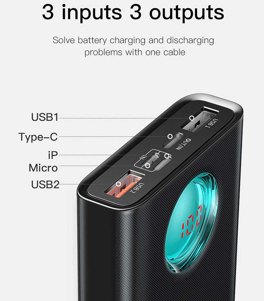Baseus-20000mAh-Type-C-PD-3.0-USB-Fast-C