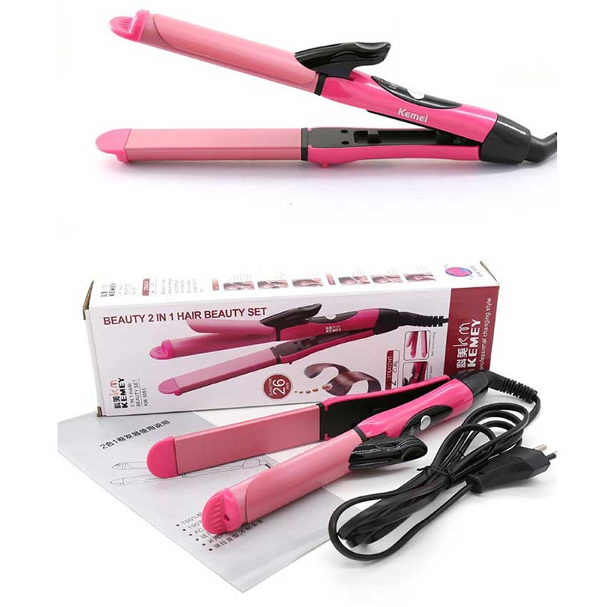 kemei brand hair straightener review