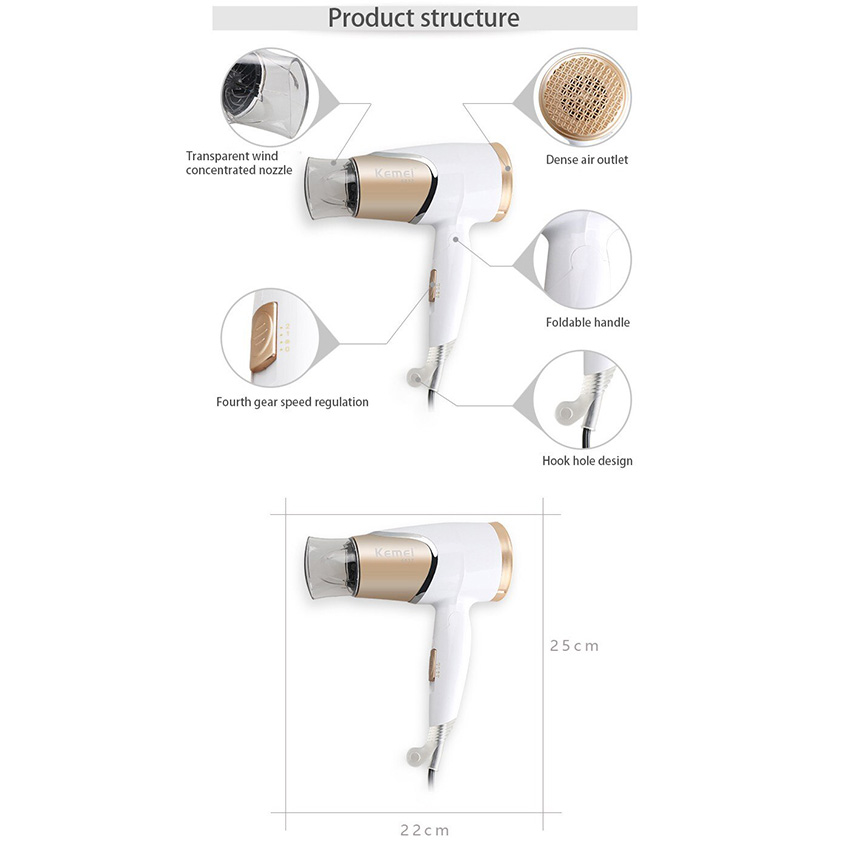 Kemei-KM-6832-ELECTRIC-FOLDING-COMPACT-T