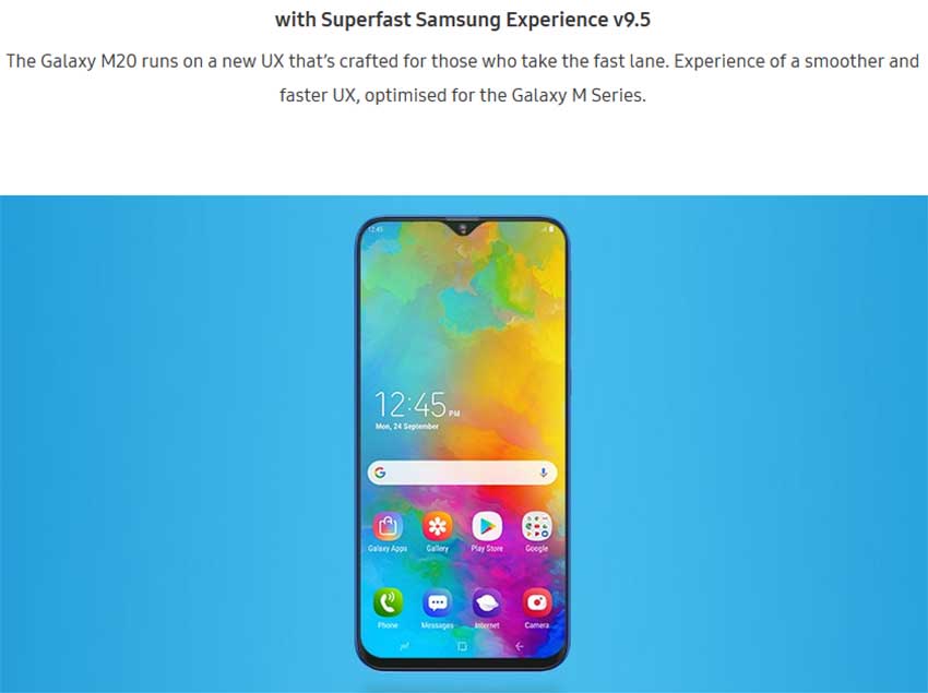 Samsung Galaxy M20 Buy in Bangladesh - Smartphones