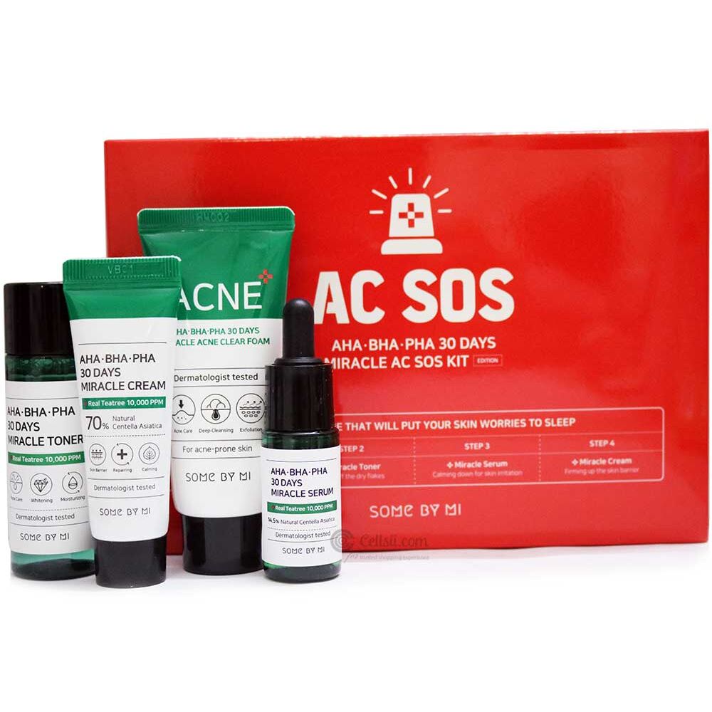 Some By Mi AHABHAPHA 30 Days Miracle AC SOS Kit Combo Offers