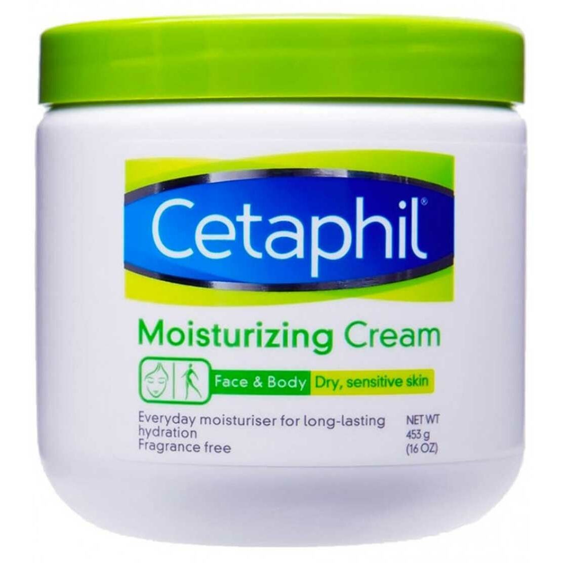 Cetaphil Moisturizing Cream Face & Body for Dry, Sensitive  