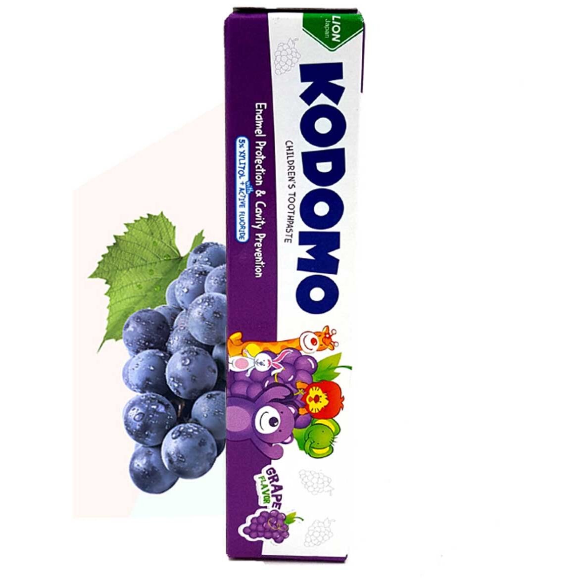 Kodomo Grape Flavor Baby Toothpaste 40g Baby Oral Care