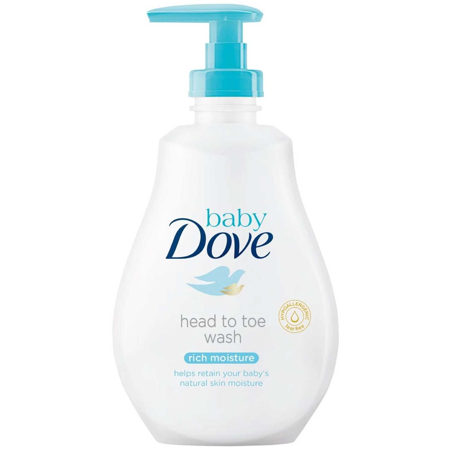 Dove Head To Toe Baby Wash Rich Moisture 200ml Baby Body