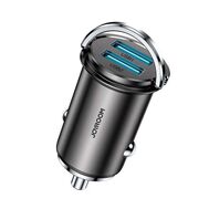 Joyroom C-A36 mini dual port USB Type C smart car charger 45W